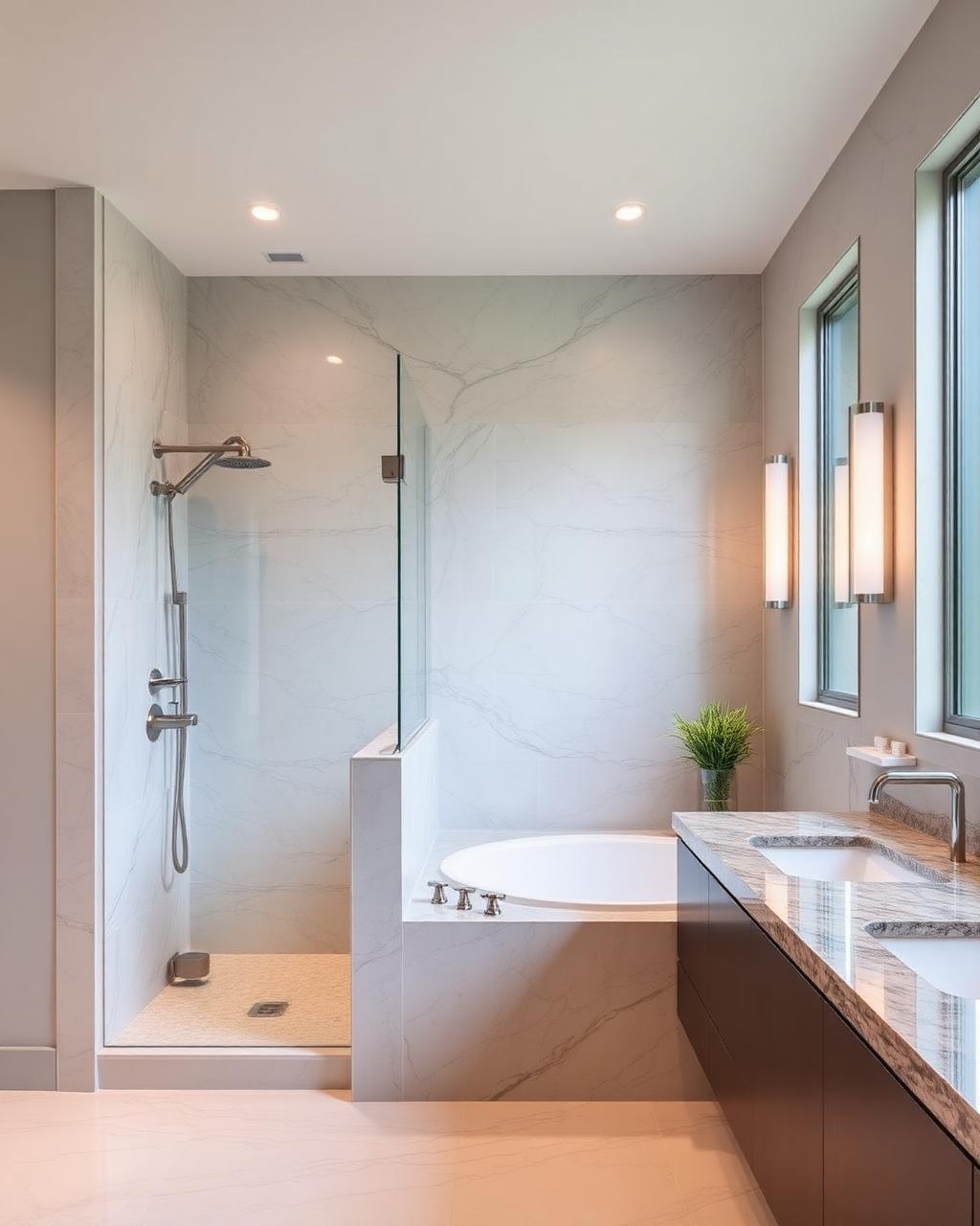 Salle de bain rénovée